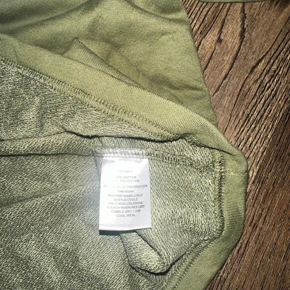 NWOT GAP Factory Olive Green Logo Hoody Hoodie XL - Picture 6 of 9